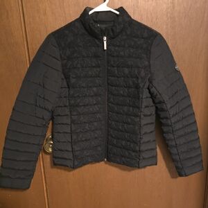 Women's Black Quilted Jacket